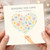 Sending You Love on Your Birthday Card - Pastel Floral Heart Bouquet Illustration, Thoughtful Heartfelt Greeting for Friends, Family or Partner