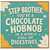 Step Brother Card, Funny Chocolate Hobnob in a World Full of Digestives Card