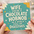 Wife Chocolate Hobnob Card