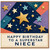 Niece Birthday Card, Happy Birthday to a Superstar Niece Card
