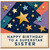 Sister Birthday Card, Happy Birthday to a Superstar Sister Card