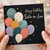 Sister - in - Law Happy Birthday Card, Colourful Balloon Design
