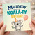 Mummy Birthday Card, Koala Party Birthday Card