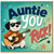 Auntie Birthday Card, Fun Auntie Guitar Auntie Greeting Card