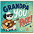 Grandpa Birthday Card, Grandpa You Rock Card
