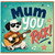 Mum Birthday Card, Funny Music Lover Card for Mum