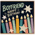 Boyfriend Birthday Card, Happy Birthday Card for Boyfriend with Candles and Stars