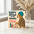 Funny Birthday Card for Her - 'Happy Birthday to the Drinking Diva' Leopard with Cocktails - Humour Card for Prosecco or Cocktail Lover, Friend or Sister