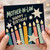 Mother - in - Law Happy Birthday Card, Colourful Candles and Stars Design
