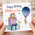 Mother - in - Law Birthday Card, Happy Birthday With Love Gift Design