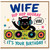 Wife Birthday Card, Hip Hop Hooray Funny Cat DJ Birthday Card