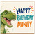 Aunty Birthday Card, Happy Birthday Aunty Dinosaur Card