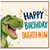 Daughter - in - Law Birthday Card, Happy Birthday Dinosaur Card