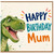 Mum Birthday Card, Dinosaur Happy Birthday Card for Mum