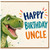 Uncle Birthday Card, Funny Dinosaur Happy Birthday Uncle Card