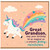 Great Grandson Birthday Card, Cute Unicorn Rainbow Funny Birthday Card