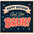 God Son Birthday Card, Happy Birthday Bruh Card for Son