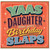Daughter Birthday Card, Hope Your Birthday Slaps Retro Typographic Card