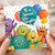 Step Daughter Card, To a Special Step Daughter Cute Monster Greeting Card