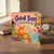 God Son Happy Birthday Card, Cute Jungle Animals Birthday Card