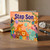 Step Son Happy Birthday Card, Cute Jungle Animals Birthday Card