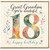 18th Birthday Card for Great Grandson, Wonderful Happy Birthday Floral 18 Card