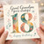 18th Birthday Card for Great Grandson, Wonderful Happy Birthday Floral 18 Card