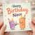 Niece Birthday Card, Happy Birthday Niece Card, Cute Birthday Card for Niece