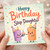 Step Daughter Birthday Card, Cute Happy Birthday Card for Step Daughter