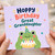 Great Granddaughter Birthday Card, Happy Birthday Frog Party Card