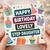 Step Daughter Birthday Card, Happy Birthday Lovely Step Daughter Card