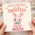 Niece Birthday Card, Sweetest Niece Birthday Card