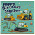 Step Son Birthday Card, Cute Construction Vehicle Happy Birthday Card