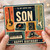 Son Birthday Card, To My Super Cool Son Happy Birthday Music Theme Card