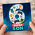 Son 6th Birthday Card, Super Son Age 6 Card