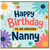 Nanny Birthday Card, Happy Birthday to an Amazing Nanny Card