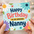 Nanny Birthday Card, Happy Birthday to an Amazing Nanny Card