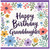 Granddaughter Birthday Card, Happy Birthday Granddaughter Floral Greeting Card