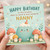 Nanny Birthday Card, to the Kindest Down to Earth & Most Wonderful Nanny Cute Mushroom Illustration