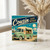 Cousin Birthday Card, Retro Ice Cream Van Seaside Birthday Card