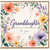 Granddaughter Happy Birthday Card, Floral Watercolour Birthday Card for Granddaughter