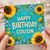 Cousin Birthday Card, Happy Birthday Cousin Floral Sunflower Card