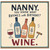 Nanny Birthday Card, Funny Wine Pun Birthday Card