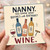 Nanny Birthday Card, Funny Wine Pun Birthday Card