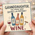 Granddaughter Birthday Card, You Know What Rhymes With Birthday? Wine Pun Card