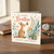 Brother Birthday Card, Cute Kangaroo Floral Happy Birthday Card