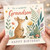 Grandson Birthday Card, Cute Kangaroo and Butterfly Happy Birthday Card