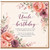 Uncle Birthday Card, Floral For You on Your Birthday Card