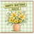 Niece Birthday Card, Happy Birthday Niece Floral Vase Card