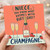 Niece Birthday Card, Champagne Pun Card